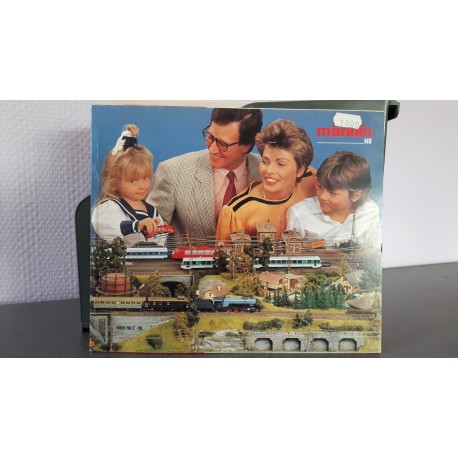 Marklin H0 catalogus Jaarboek 1989/1990 Nederlands-Frans