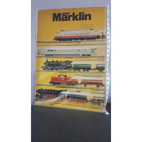 Marklin H0 catalogus Jaarboek 1975 Nederlands