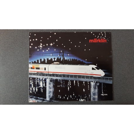 Märklin folders - flyers - informatie Allen instappen alstublieft 1985/86 NL