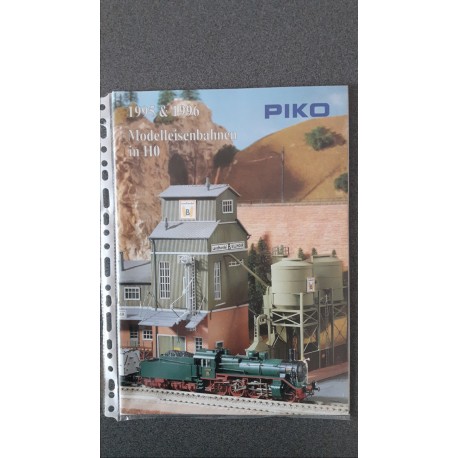 Piko folders - flyers - informatie - Neuheiten 1995 & 1996 Modelleisenbahnen in H0