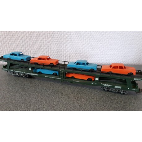 Lima - Autotransportwagen 4-assig (DB) 309054