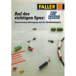 Faller folder Car system Auf der richtigen Spur:
