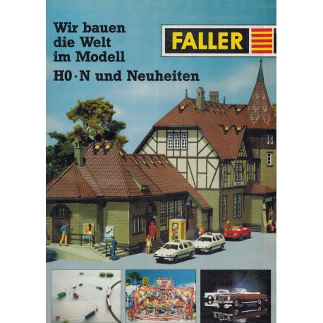 Faller folder H0-N Neuheiten
