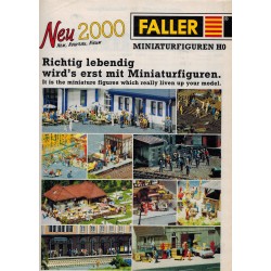 Faller folder 2000 Neu Miniaturfiguren