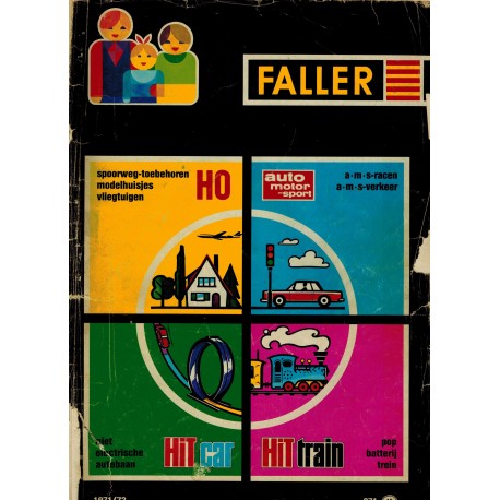 Faller catalogus - flyers - informatie 1971/72