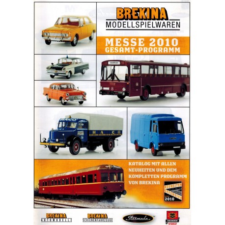 Brekina Brochure - folder Messe 2010