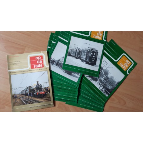 Op de rails 1981 Compleet jaargang