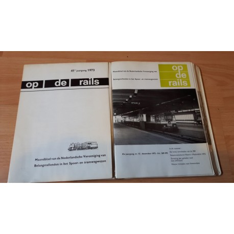 Op de rails 1973 Compleet jaargang