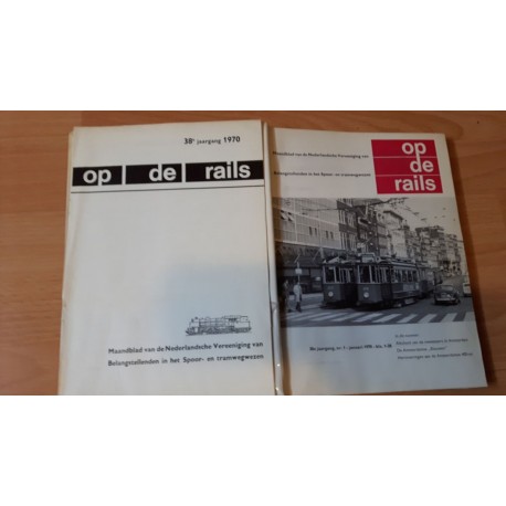 Op de rails 1970 Compleet jaargang