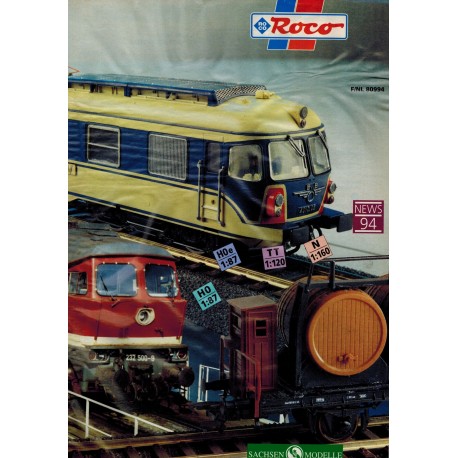 Roco News 94 Catalogus Nederlands - Franse uitgave