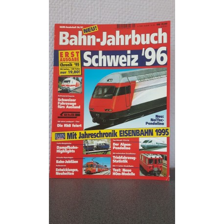 Bahn-Jahrbuch Schweiz 1996