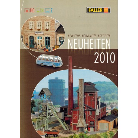 Faller brochure 2010 H0-N-Z Neuheiten