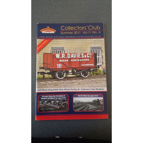 Bachmann catalogi Summer 2011 Collectors ' Club Vol. 11 No. 4