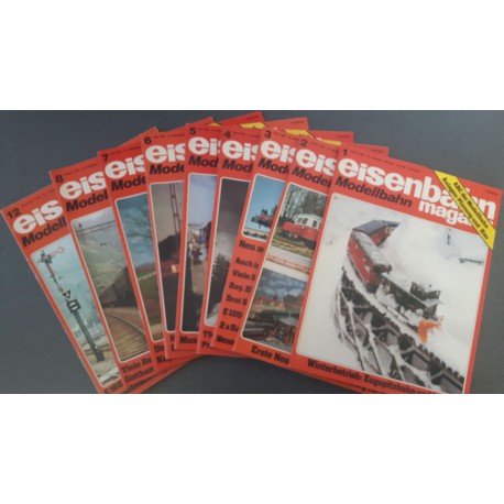 Eisenbahn magazin Modelbahn 1981 Losse nummers