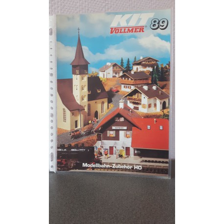 Vollmer Modelbahn-Zubehör . Neuheiten H0 1989