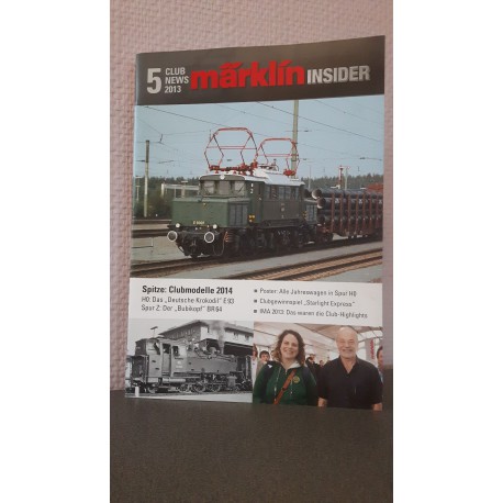 Märklin Insider Club News 2013-5 Duitstalig