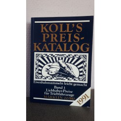 Koll's Preis katalog Liebhaber preise für Loks, Wagen, Zubehör Märklin 00/H0