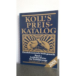 Koll's Preis katalog Liebhaber preise für Loks, Wagen, Zubehör Märklin 00/H0