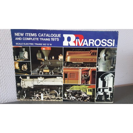Rivarossi - New items Catalogue and complete trains 1975