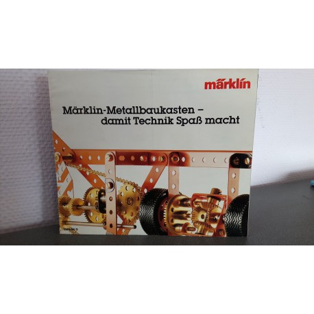 Märklin - Metallbaukasten - Damit technik Spas macht folder