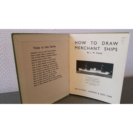How to draw Merchant Ships