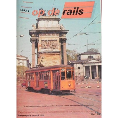 Op de rails 1992 Losse nummers
