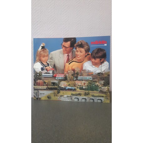 Marklin H0 catalogus Jaarboek 1989/1990 Duits