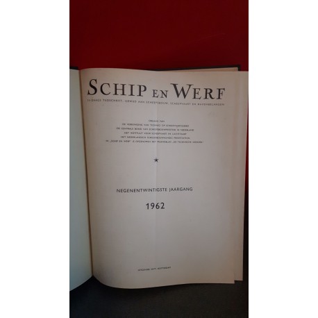 Schip en werf 1962 14-daags tijdschrift