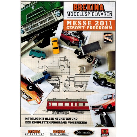 Brekina Brochure - folder Messe 2011
