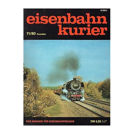 Eisenbahn Kurier Diverse jaartallen en/of nummers Vanaf 1980 t/m 1997