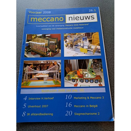 Meccano Magazin 2008 - Voorjaar 2008