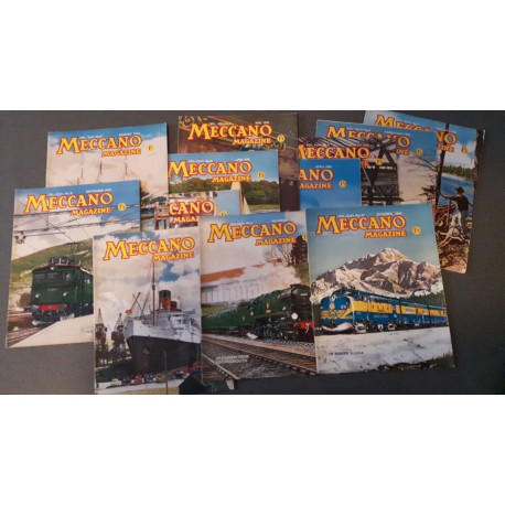 Meccano Magazin 12 nummers 1961