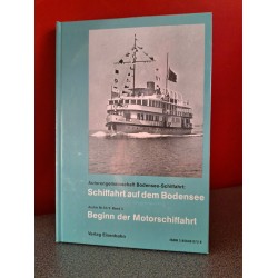 Schiffahrt auf dem Bodensee - Beginn der Motorschiffahrt