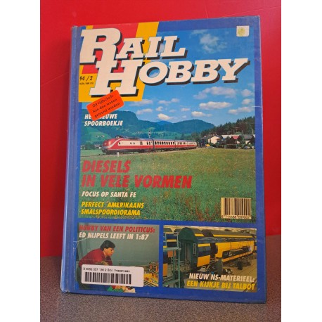 Railhobby Compleet gebonden jaargang 1994 Modelspoor tijdschrift