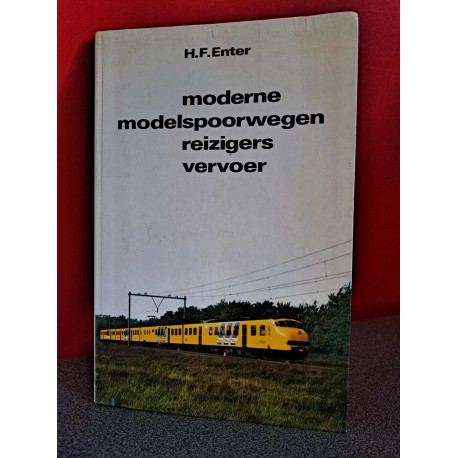Moderne modelspoorwegen reizigers vervoer