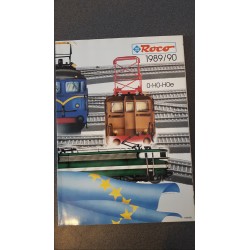 Roco folders - flyers - informatie - Catalogus O-H0-Hoe 1989/90