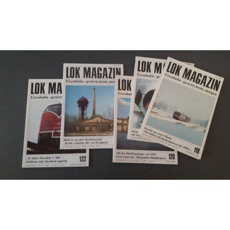 Lok Magazin Losse nummers 1972 - 1975