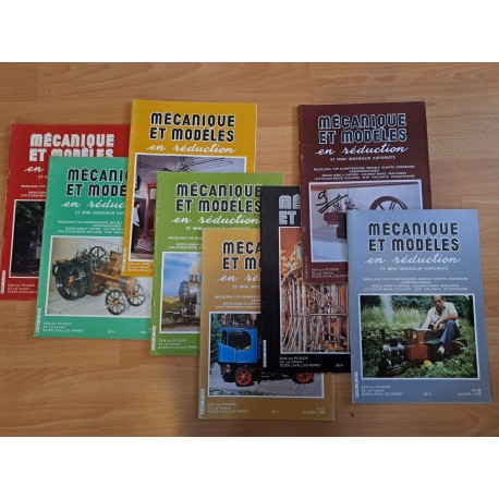Mecanique et Models en reduction et mini ingenieur vaporiste