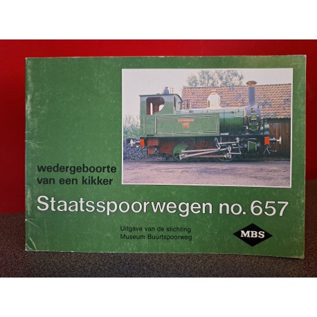 Staatsspoorwegen no. 657 - Wedergeboorte van een kikker